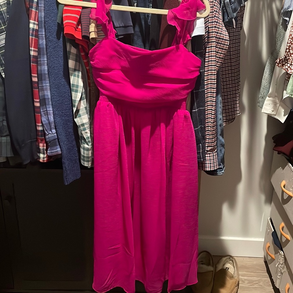 NWT! 💕 Hatch Fuschia Dress